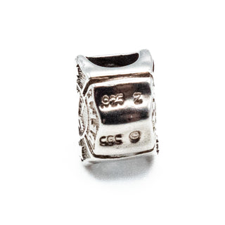 ZABLE Firefighter Sterling Silver Fire Department Charm