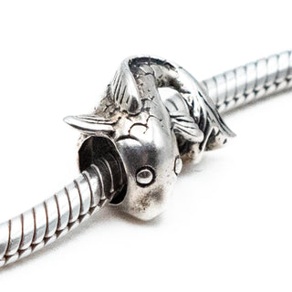 REFLECTIONS Koi Fish Sterling Silver Charm Bead