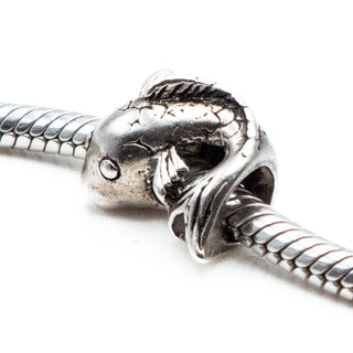 REFLECTIONS Koi Fish Sterling Silver Charm Bead
