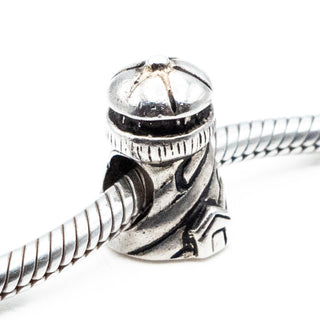 Lighthouse Sterling Silver Charm Bead