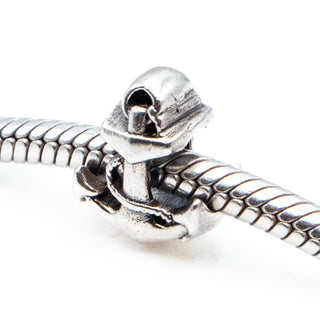 ZABLE Anchor Sterling Silver Charm Bead