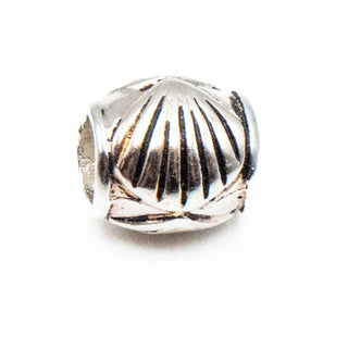 Seashell Bead Sterling Silver Charm