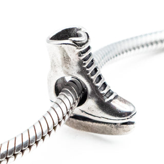 Reflections Ice Skate Bead Sterling Silver Charm