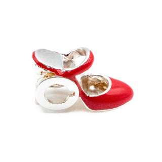 Truth Jewellery Red Shoe Sterling Silver Charm