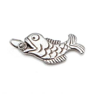Sterling Silver Fish Charm
