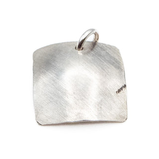 Loved Sterling Silver Charm Heart Pendant
