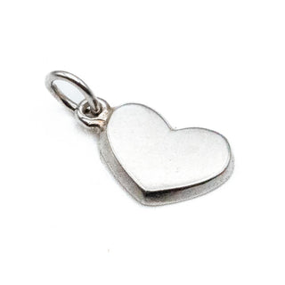 Tiny Heart Sterling Silver Charm