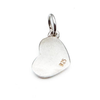 Tiny Heart Sterling Silver Charm