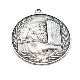 Bell Trading Post United Nations Sterling Silver Charm Pendant