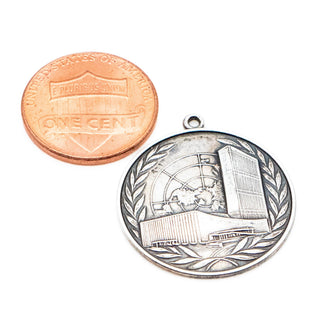 Bell Trading Post United Nations Sterling Silver Charm Pendant