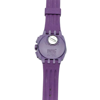 Swatch The Originals Purple Funk Chronograph Watch SUIV400