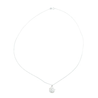 Sterling Silver Celestial Moon and Star Pendant Necklace 18.5 Inches