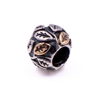 Pandora Retired Tree of Life Sterling Silver 14K Gold Charm