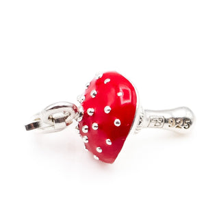 Thomas Sabo Fly Agaric Mushroom Sterling Silver Charm Pendant