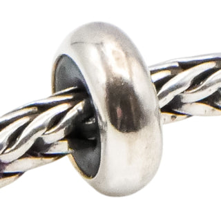 Trollbeads Sterling Silver Spacer Stopper Charm Bead