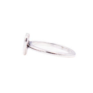 James Avery Delicate Heart Initial A Sterling Silver Ring Size 5.5