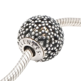 Pandora Essence Wellness Charm Sterling Silver Bead Retired