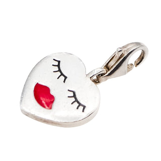 Thomas Sabo Sleeping Heart Sterling Silver Charm Pendant