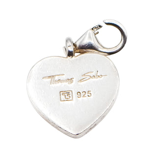 Thomas Sabo Sleeping Heart Sterling Silver Charm Pendant