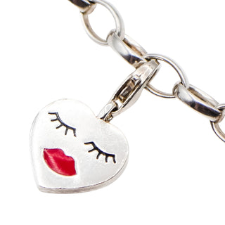 Thomas Sabo Sleeping Heart Sterling Silver Charm Pendant