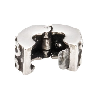 Pandora Clear Tendril Sterling Silver Clip Charm 790380 Retired