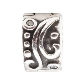 Pandora Clear Tendril Sterling Silver Clip Charm 790380 Retired