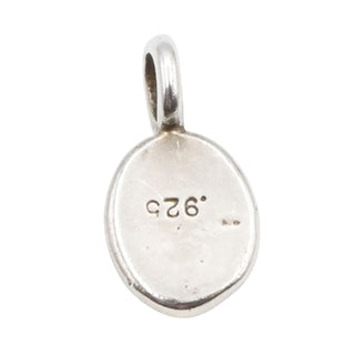 Small Sterling Silver “Love” Charm Pendant – Minimalist Love Token