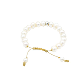 THOMAS SABO Adjustable 7.1-Inch Charm Bracelet With Freshwater Pearl