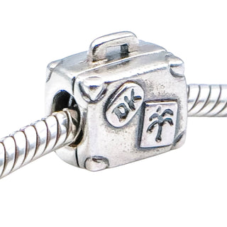 Pandora Suitcase Sterling Silver Charm