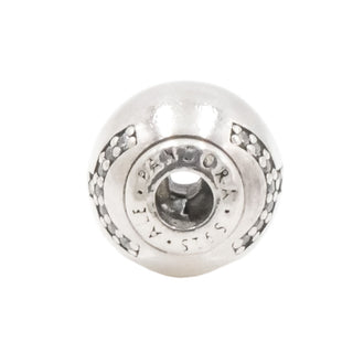 Pandora Essence Pisces Zodiac Sterling Silver Charm With Clear Zirconia Retired