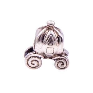 Chamilia Disney Cinderella Pumpkin Coach Sterling Silver Charm Bead