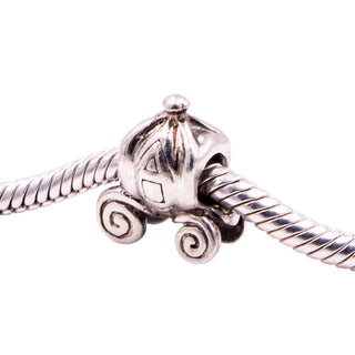 Chamilia Disney Cinderella Pumpkin Coach Sterling Silver Charm Bead