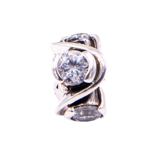 Chamilia Forever Clear CZ Sterling Silver Charm