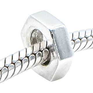 Pandora Sterling Silver Stop Sign Spacer Charm Retired