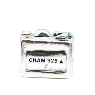 Chamilia Sterling Silver Camera Charm Clear CZ Photographer Gift