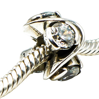 Chamilia Forever Clear CZ Sterling Silver Charm