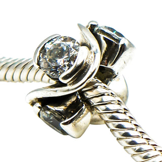 Chamilia Forever Clear CZ Sterling Silver Charm