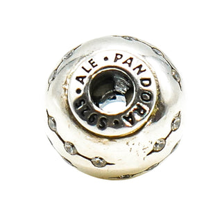 Pandora Essence Trust Sterling Silver Charm With Clear Zirconia