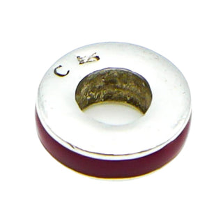 Chamilia Red Enamel Sterling Silver Spacer Charm