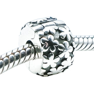 Pandora Flowers Sterling Silver Clip Charm