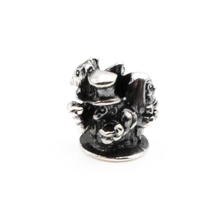 TROLLBEADS English Tea Party Bead Sterling Silver Charm