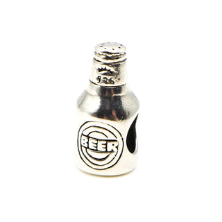 Sterling Silver Beer Bottle Charm