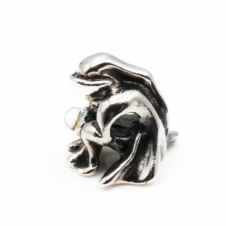 TROLLBEADS Rare The Seer Bead Sterling Silver Charm