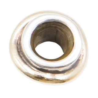 Lovelinks Sterling Silver Barrel Ring Charm with Silicone Core – Danish Design – .925 Silver