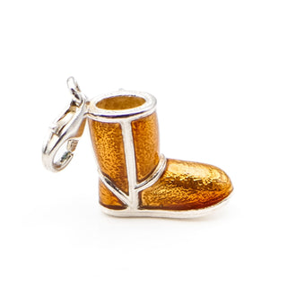 Thomas Sabo Sterling Silver Ugg Boot Charm Pendant With Snowflake Accent