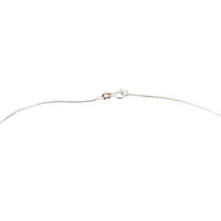 Sterling Silver Black Art Glass Pendant With Celestial Cut Out Back 18 Inches