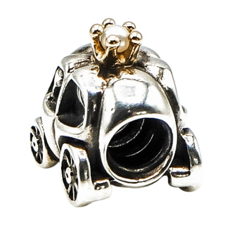 Pandora Royal Carriage Sterling Silver & 14K Gold Fantasy Charm with Pearl
