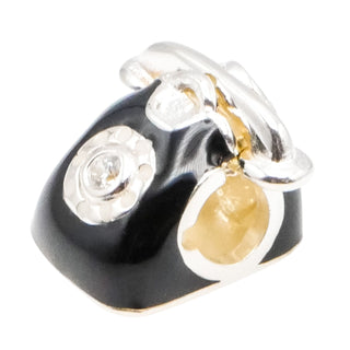 Truth Jewellery Sterling Silver Telephone Charm | Vintage Phone Charm