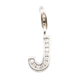 Thomas Sabo Charm Club Letter J Sterling Silver Charm Pendant
