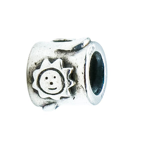 Pandora Retired Moon and Stars Sterling Silver Celestial Sun Moon Charm Bead